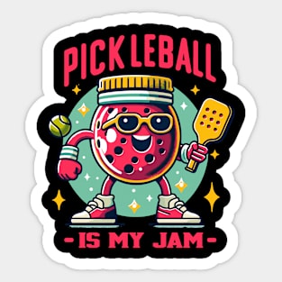 Funny Pickleball layer women and mens Sticker